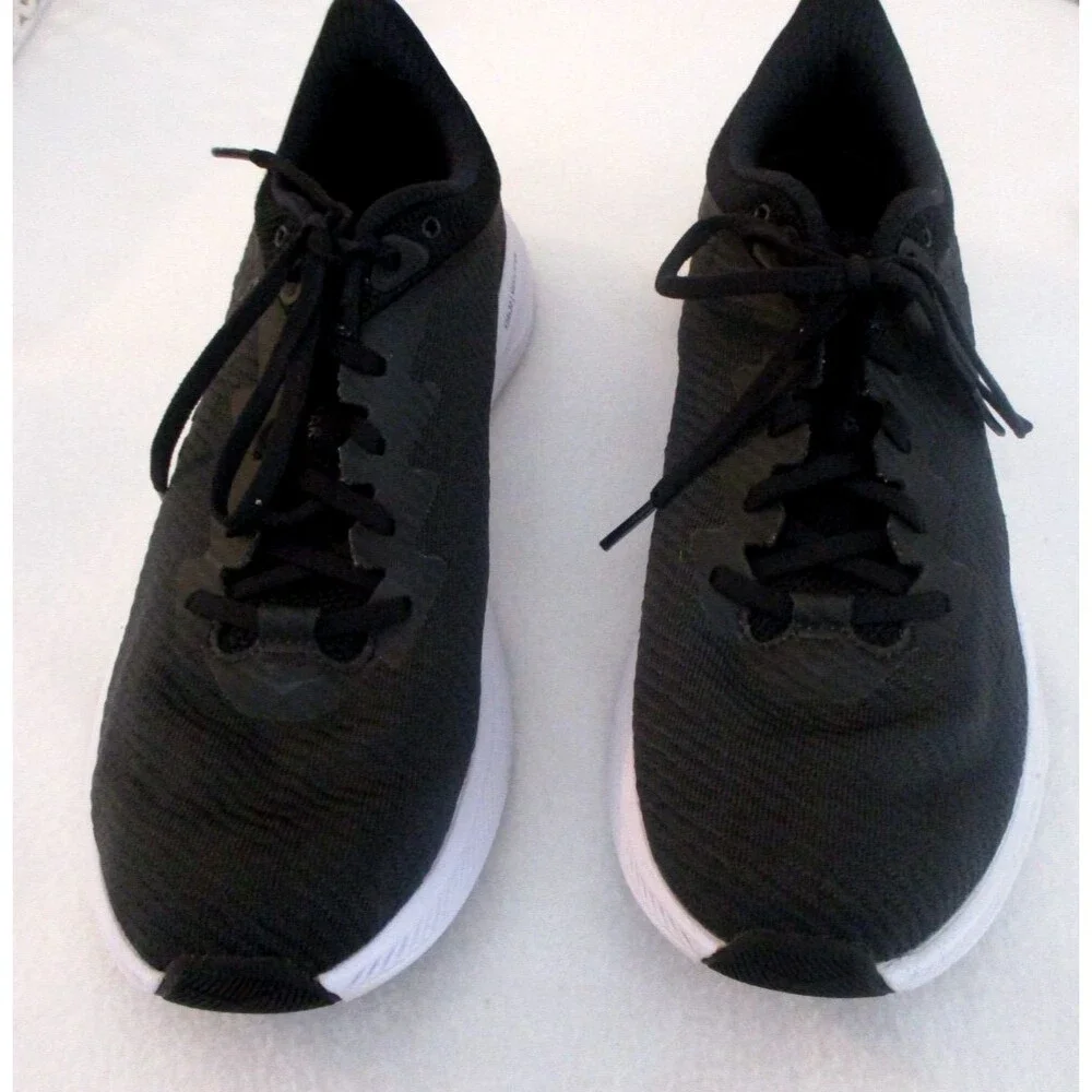 Hoka Solimar Sneakers Men's Size 11 Black Logo White Soles